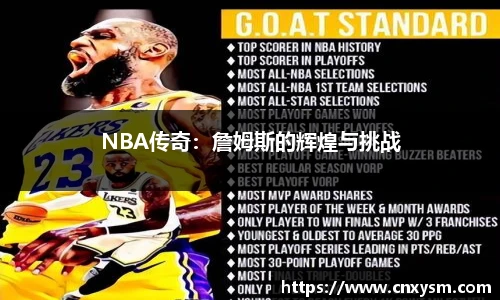 NBA传奇：詹姆斯的辉煌与挑战