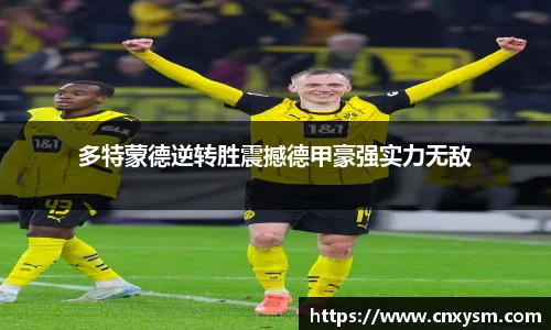 多特蒙德逆转胜震撼德甲豪强实力无敌