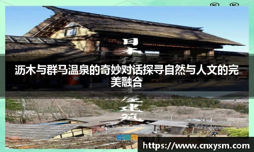 沥木与群马温泉的奇妙对话探寻自然与人文的完美融合